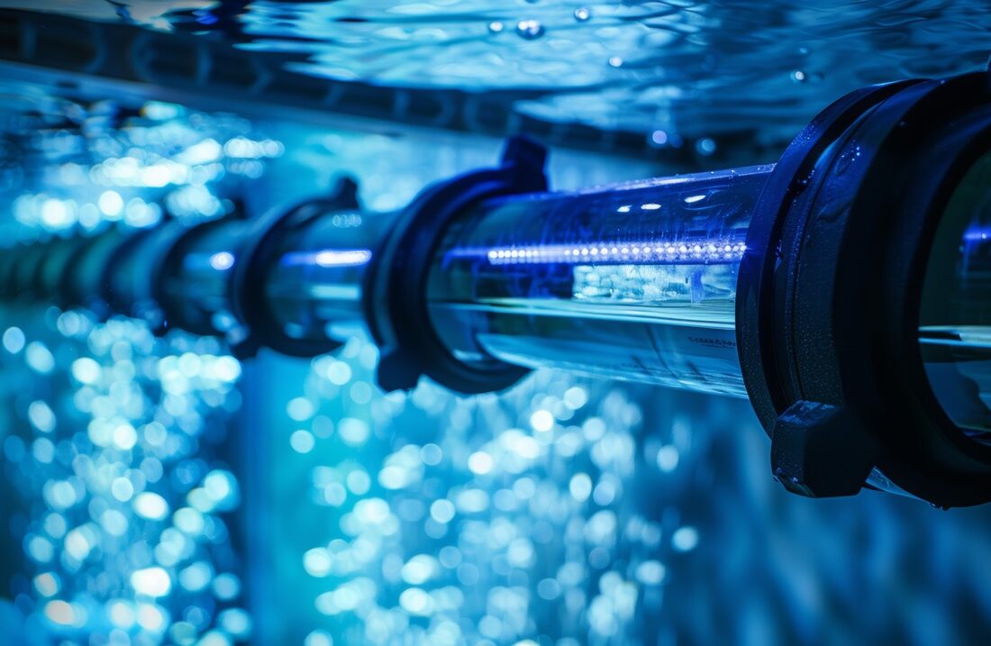 Traitement aux UV piscine eau désinfection